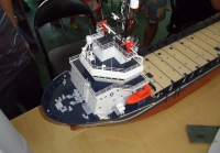customized model of 75m Offshore Tug-Supply Ship of type UT755 XL